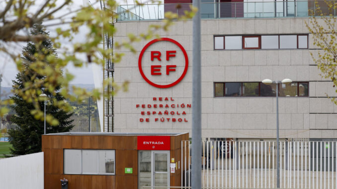 Imagen de archivo de la sede de la Federación Española de Fútbol (RFEF) en Las Rozas, Madrid. EFE/ Mariscal
