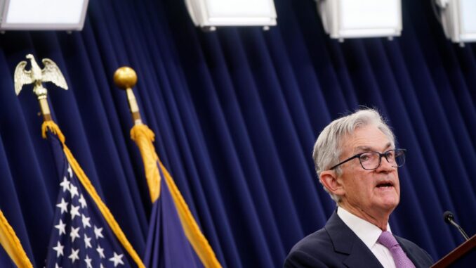 Fotografía de archivo del presidente de la Fed, Jerome Powell. EFE/EPA/WILL OLIVER
