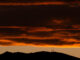 Vista del atardecer desde la ciudad cántabra de Torrelavega. EFE/Pedro Puente Hoyos