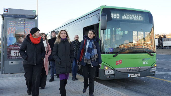 Candelaria Testa visita el inicio de las obras