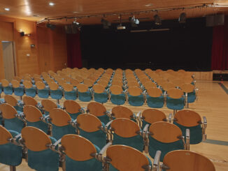 Salón de actos del centro cultural Federico García Lorca.