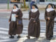 Imagen de archivo de tres monjas del convento de Belorado saliendo del juzgado de Burgos.
EFE/Santi Otero