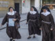 La madre superiora del convento de Belorado, Sor Isabel de la Trinidad, y tres monjas del convento de Belorado, en una imagen de archivo. EFE/Santi Otero