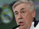 El entrenador del Real Madrid, Carlo Ancelotti, durante la rueda de prensa posterior al entrenamiento previo al partido de Copa del Rey contra Celta de Vigo en la Ciudad Real Madrid en Valdebebas, Madrid. EFE/ Sergio Pérez