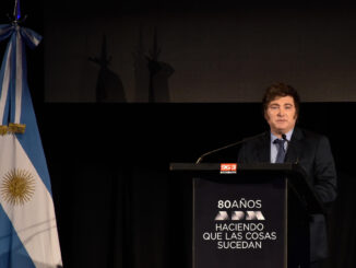 Fotografía de archivo del presidente argentino, Javier Milei. EFE/ Federico Gutiérrez