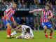 Griezmann y De Paul, en el partido de este sábado contra el Marbella. EFE/Álvaro Cabrera