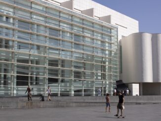 Imagen de archivo del edificio del MACBA, que este año celebra su 30 aniversario. EFE/Marta Perez