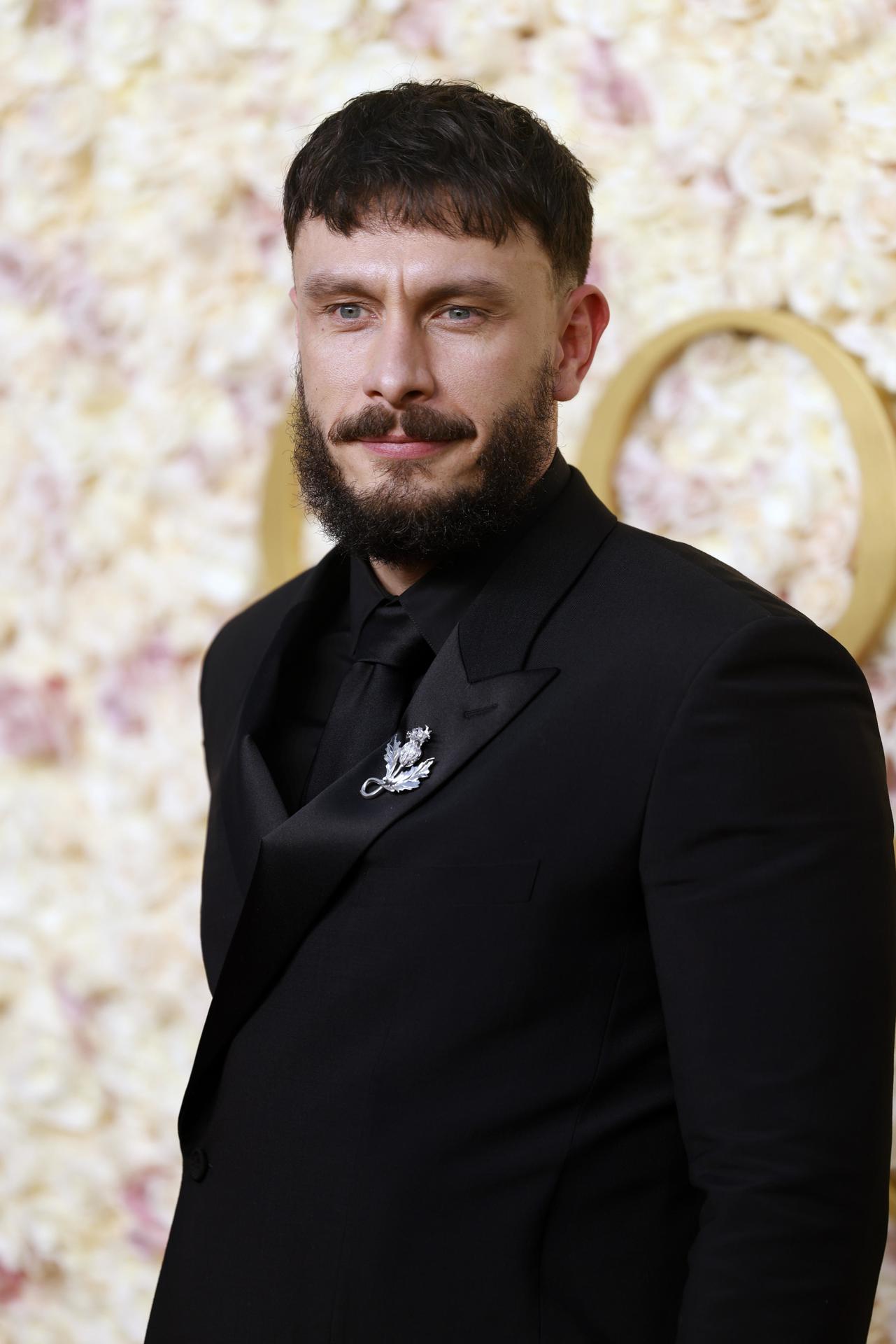 El actor Richard Gadd a su llegada a la 82 edición de los Globo de Oro en el Beverly Hilton Hotel en Beverly Hills, California, EE.UU. EFE/CAROLINE BREHMAN
