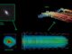 ViewCube/SoniCube es una herramienta interactiva que analiza cubos de espectroscopía 3D de forma visual y sonora. La imagen muestra el cubo de datos de la galaxia espiral NGC 2916, generado con espectroscopía de campo integral. Cada punto de la imagen contiene información espectral que puede visualizarse y escucharse mediante sonificación de forma interactiva. Crédito: Rubén García-Benito. Imagen facilitada por el IAA-CSIC.