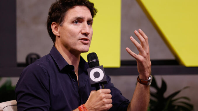 Fotografía de archivo del primer ministro de Canadá, Justin Trudeau. EFE/ André Coelho
