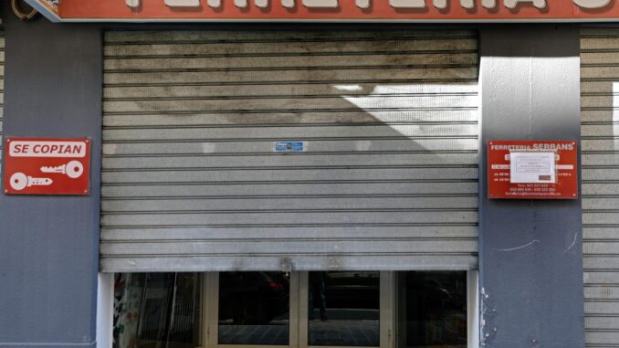 Imagen de archivo de un local comercial. EFE/ Juan Carlos Cárdenas
