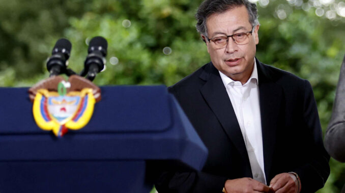 Fotografía de archivo del presidente de Colombia, Gustavo Petro. EFE/ Mauricio Dueñas Castañeda
