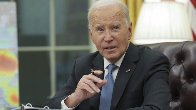 El presidente de Estados Unidos, Joe Biden. EFE/EPA/CHRIS KLEPONIS / POOL
