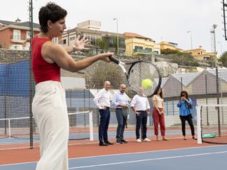 La tenista Carla Suárez en foto de archivo de Quique Curbelo. EFE