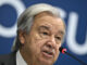 Fotografía de archivo del 17 de noviembre de 2024 del secretario general de las Naciones Unidas (ONU), António Guterres hablando en una rueda de prensa, en Rio de Janeiro (Brasil). Guterres "entiende la frustración de una gran parte del pueblo del Venezuela", dijo hoy su portavoz, Stéphane Dujarric, en su rueda de prensa diaria, donde subrayó la "gran preocupación" de Guterres sobre la situación en el país caribeño. EFE/ Andre Borges