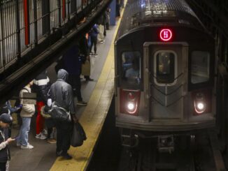 Fotografía de archivo de personas en el metro de Nueva York(EE.UU.). EFE/EPA/SARAH YENESEL