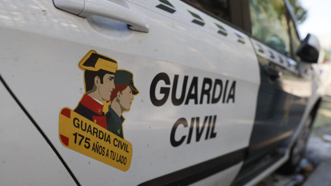 Coche de la Guardia Civil.  EFE/Mariscal
