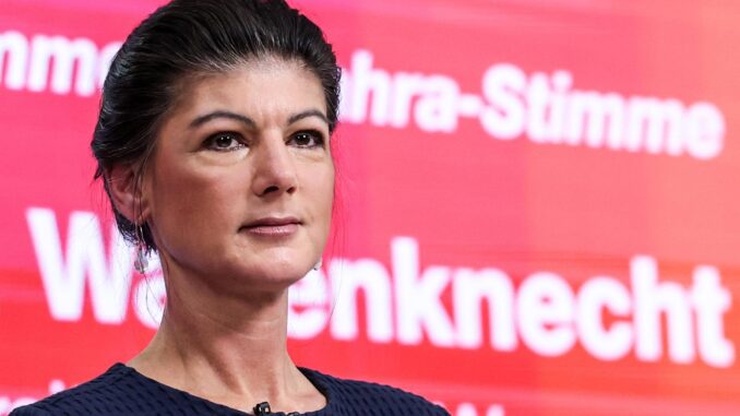 Foto de archivo de Sahra Wagenknecht, de la Alianza Sahra Wagenknecht (BSW). EFE/EPA/Filip Singer
