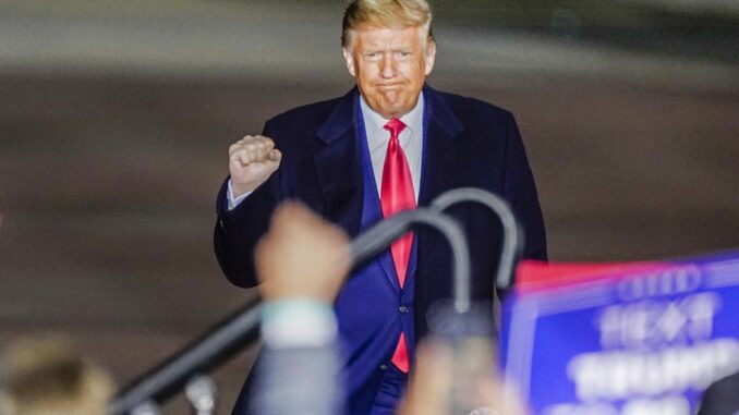 Fotografía del presidente electo de Estados Unidos, Donald Trump. EFE/Tannen Maury
