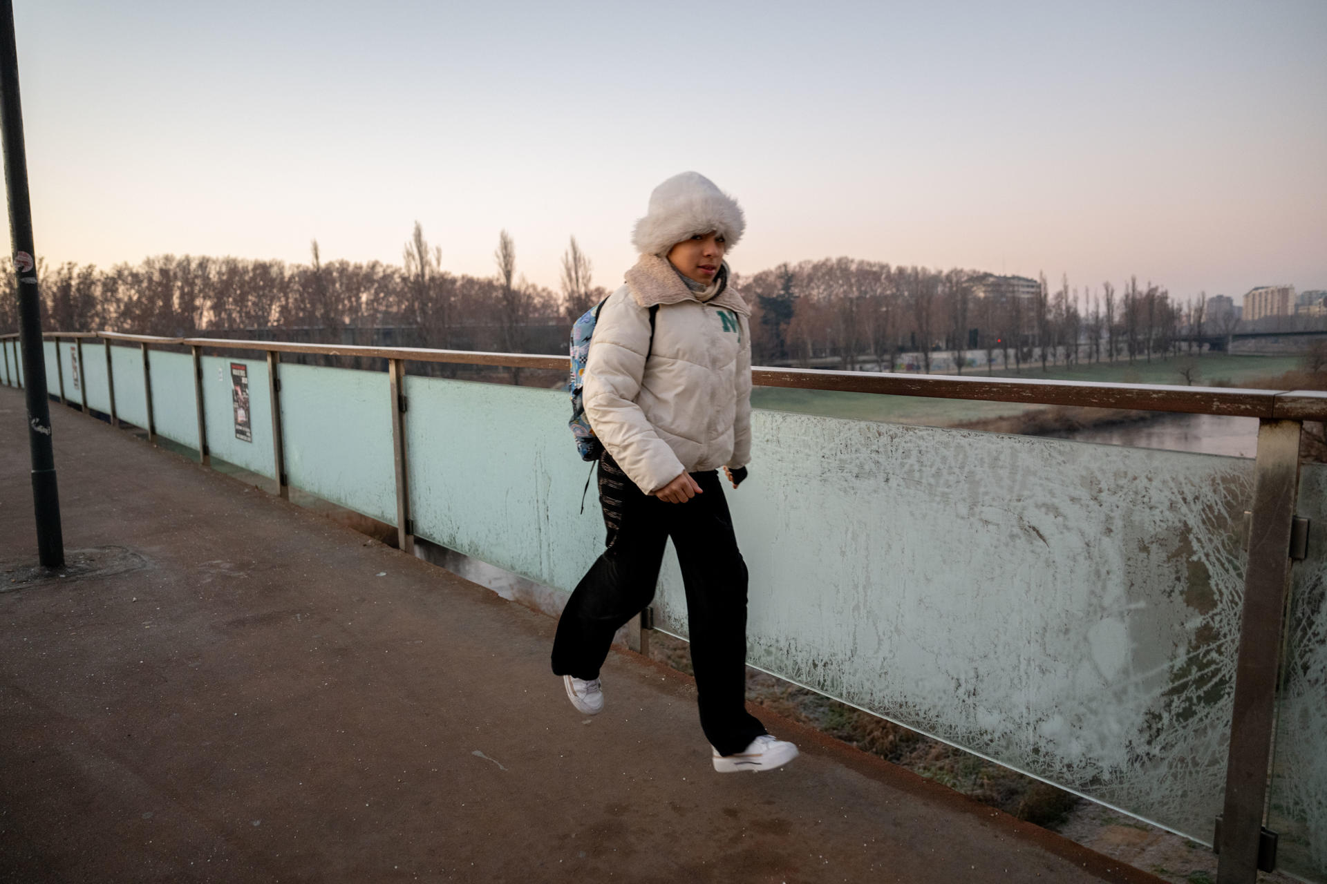 Aspecto de la ciudad de Lleida, este miércoles que Cataluña ha registrado temperaturas de 5 a 10 grados bajo cero esta madrugada en diferentes puntos del interior, donde hacía 10 años que el termómetro no descendía tanto. EFE/ Alex López
