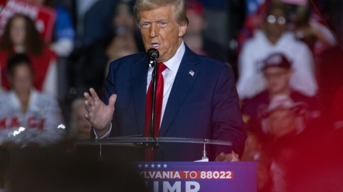 Fotografía de archivo del presidente electo de EE.UU., Donald J. Trump. EFE/EPA/DAVID MUSE
