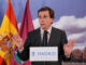 El alcalde de Madrid, José Luis Martínez Almeida, durante la rueda de prensa ofrecida este miércoles en Madrid. EFE/Ayuntamiento Madrid/SOLO USO EDITORIAL/SOLO DISPONIBLE PARA ILUSTRAR LA NOTICIA QUE ACOMPAÑA (CRÉDITO OBLIGATORIO)