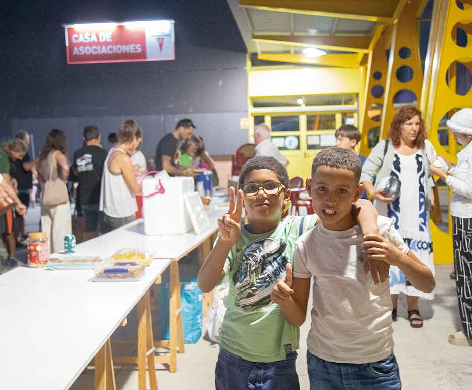 saharuis llegan a Rivas