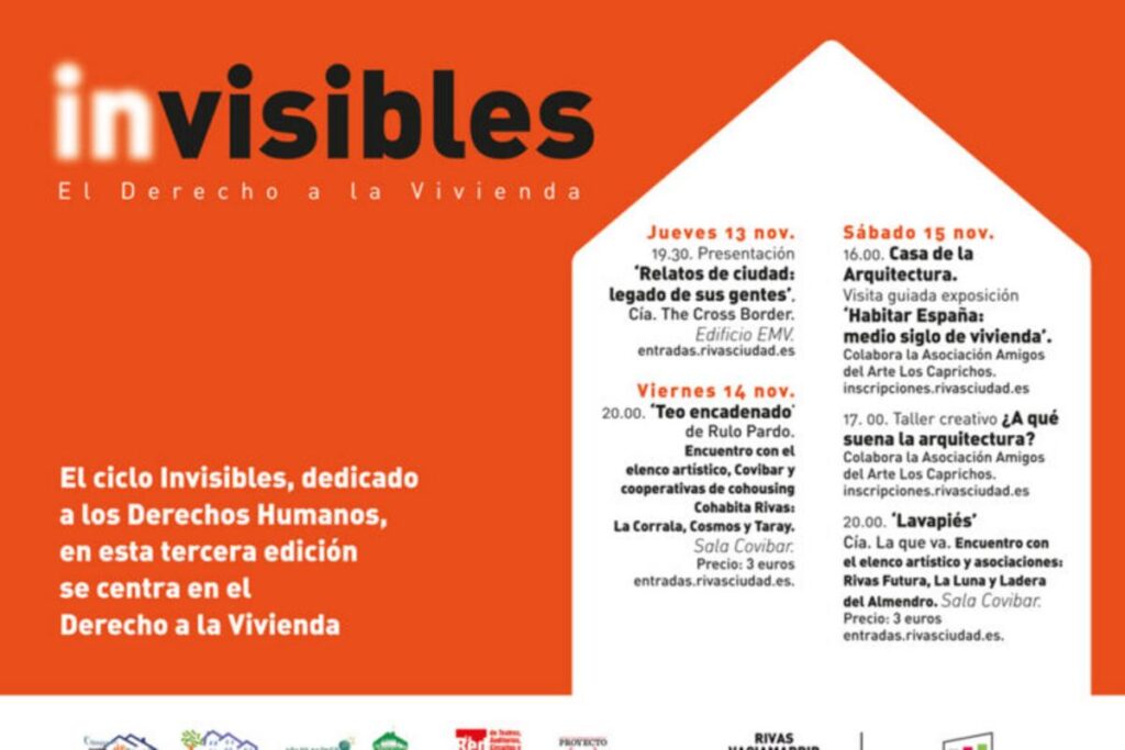 El derecho a la vivienda protagoniza el ciclo cultural Invisibles