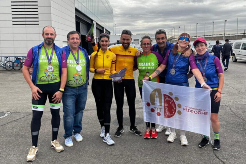 Ruedan día y noche: Cristina y Almudena, ciclistas de Rivas
