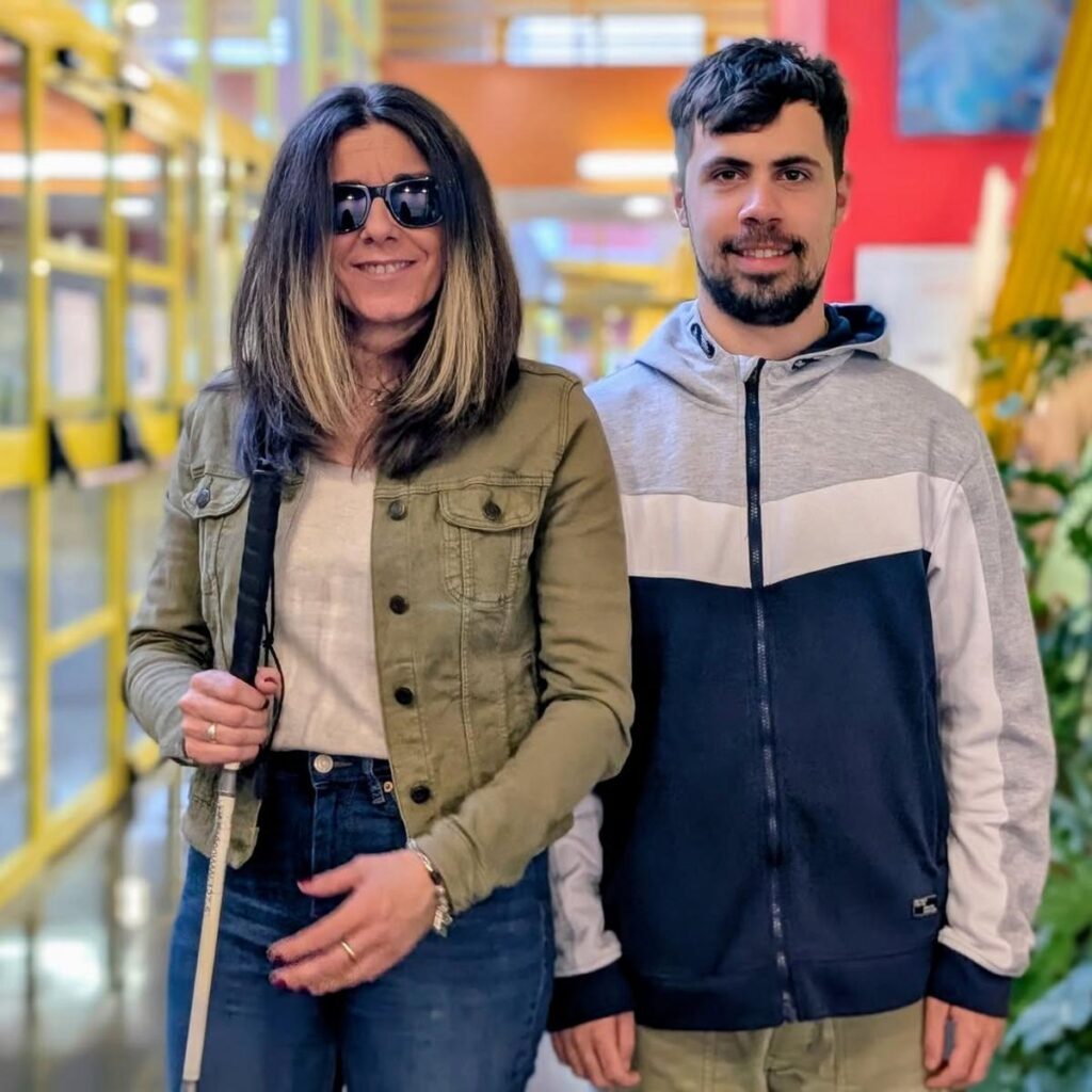 Maite y Pablo ponen rostro a la diversidad en la Semana de la Discapacidad