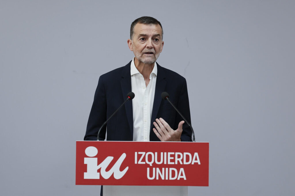 El coordinador federal de Izquierda Unida, Antonio Maíllo en una imagen de archivo. EFE/ Jose Manuel Vidal