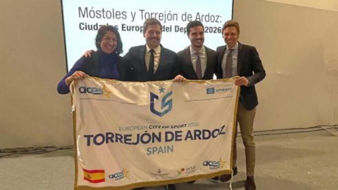 Acuerdo para impulsar a Torrejón como Ciudad Europea del Deporte 2026