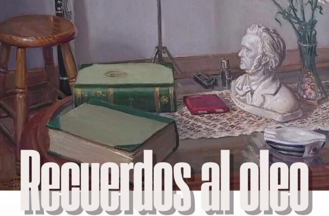 Inauguran Recuerdos al Óleo, nueva exposición de Vicente Sausor en Pinto