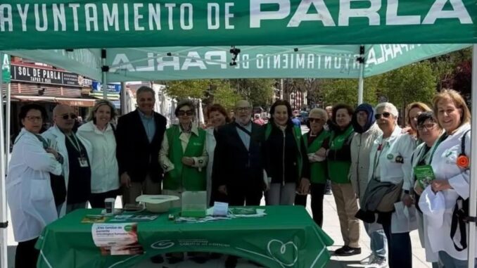 Cerca de una decena de asociaciones de salud de Parla, hospital y centros sanitarios