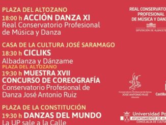Cartel de la celebración del Día Internacional de la Danza en Albacete