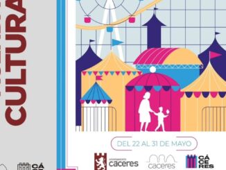Cartel de la agenda cultural con propuesta de eventos y actividades para la comunidad local