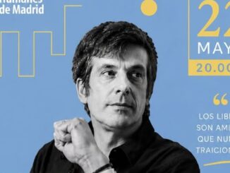Alfonso J. Ussía en la Feria del Libro de Humanes de Madrid