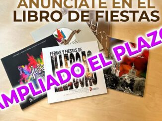 Aviso oficial de la Concejalía de Fiestas sobre ampliación de plazo para publicidad en Libro de Fiestas Patronales 2026