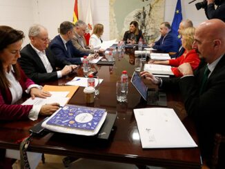 Sesión del Consejo de Gobierno de Cantabria en la que se aprueban acuerdos en educación, sanidad y seguridad