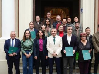 Cartel informativo de Más Sevilla Turístico 2026-2027 de la Diputación de Sevilla con los 20 millones de euros en ayudas para turismo municipal