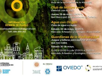 Actividades educativas de la Escuela de Sostenibilidad en el Mercado Artesano y Ecológico sobre biodiversidad y agua