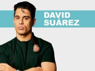 David Suárez durante la promoción de su espectáculo Humor blanco