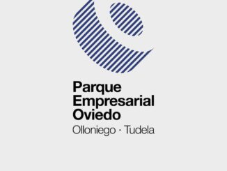 Cartel informativo sobre nuevas parcelas industriales disponibles en el Parque Empresarial de Oviedo