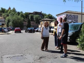 Plano de las obras de construcción de rotonda en la travesía del Cristo de la Vega con mejoras de seguridad vial