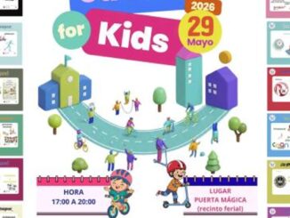 Cartel promocional de la jornada 'Streets for Kids' en Torrejón de Ardoz
