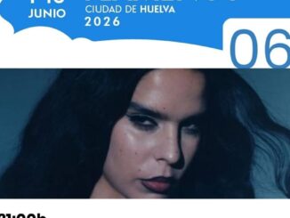 Cartel del XI Festival Flamenco Ciudad de Huelva con Ángeles Toledano, José Maya y Josemi Carmona