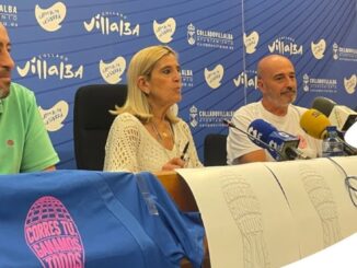 Cartel de la 4ª Carrera por la Discapacidad CAPAZ APASCOVI con logo de la organización