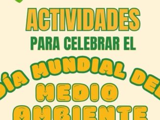 Cartel de actividades por el Día Mundial del Medio Ambiente en la Región de Murcia del 5 de junio