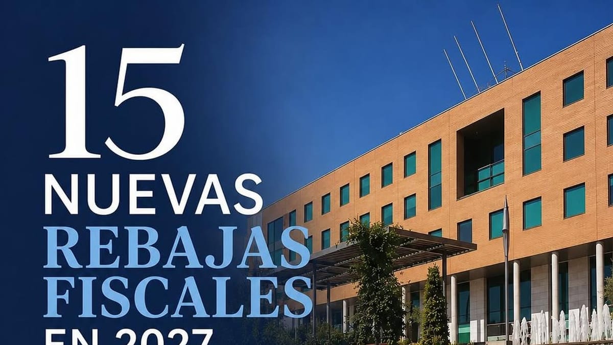 Campaña informativa de Alcobendas sobre la aprobación de 15 nuevas bajadas de impuestos para 2027 con ahorros fiscales
