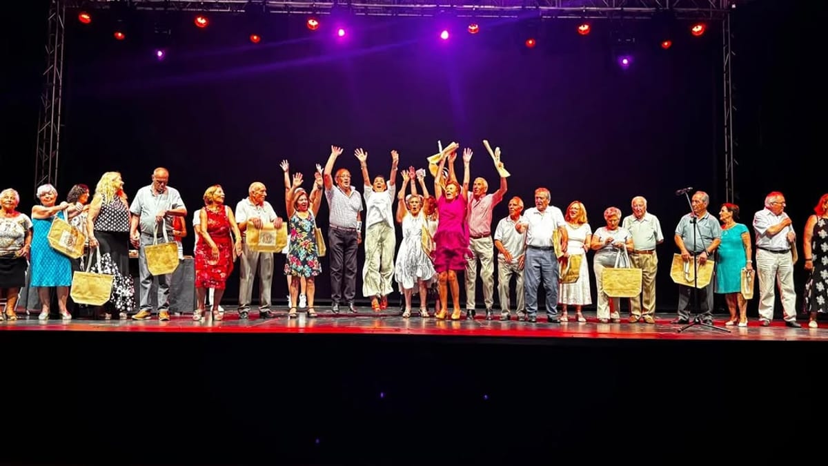 Celebración del gran baile de clausura de la Semana de las Personas Mayores de Alcobendas
